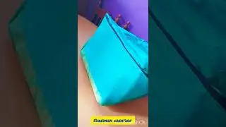 in old saree making....Big size Organizer box