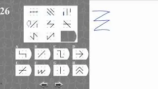 IQ TEST matrix 26 SOLVED AND EXPLAINED