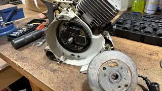 Stihl 056 Flywheel Removal How To Remove Stuck Flywheel on Chainsaw #25