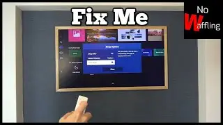 How to FIX ISSUES if you put a Frame on your Samsung Frame TV - Troubleshoot Detect Sensor Settings