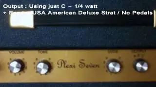 CORNELL Plexi 7 1&times;10 Combo Amp Sound Check