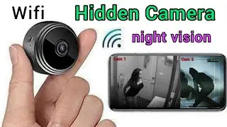 WiFi Spy Camera | Wireless Hidden CCTV Camera @TechnoTopics