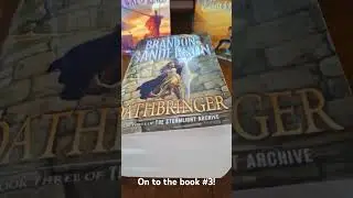 Starting Oathbringer massmarket paperback edition - Stormlight Archive