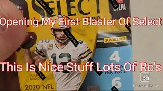 2020 Panini Select Football Blaster Box Opening Loaded With Rc's and Inserts