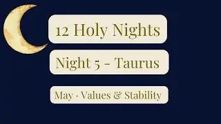 Holy Night 5 &mdash; May/Taurus Dec 28&ndash;29   &ldquo;Enough&rdquo;