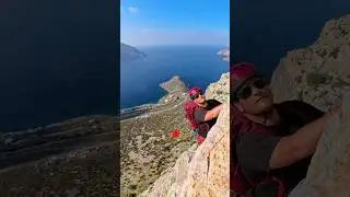 Скалолазание на Калимносе
