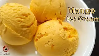 Mango Ice Cream | (3 Ingredients Only) | No Ice Crystals | Homemade Mango Ice Cream | OvalShelf