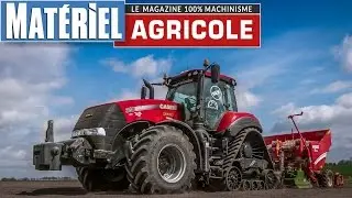 Test drive Case IH Magnum Rowtrac potatoes planting by Mat&eacute;riel Agricole