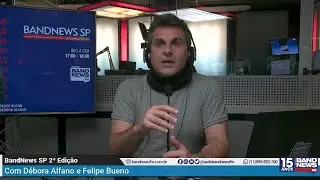 Corpo de Bombeiros resgata uma vítima após queda de árvore
