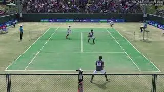2018 全日本ソフトテニス選手権男子準決勝① ハイライト