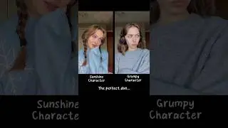#pov The perfect duo: Sunshine Character + Grumpy Character&hellip;