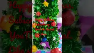 How to prepare Christmas tree at home Easy method  🎄🎄🎄🎄 .