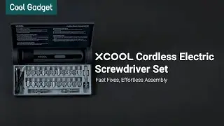 XCOOL Cordless Electric Screwdriver Set