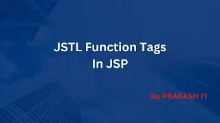 30-JSTL Function Tags | JSTL Tag libs | JSP Tutorial