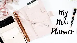 My New Planner: NOTIQ A5 Pink Blush Planner | Unboxing + Giveaway (closed)