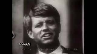 Ted Kennedy and Joe Kennedy II 1992 DNC Tribute to Sen. Robert Kennedy
