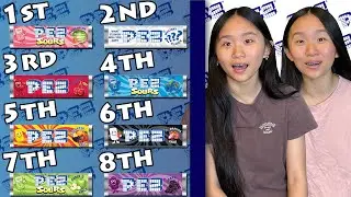 Every PEZ Flavor Ranked! | Janet and Kate