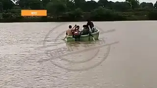 Heavy rain fall in Baran