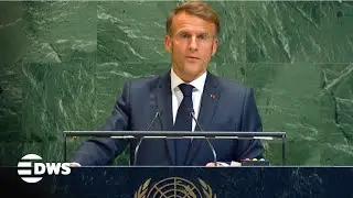 HISTORIC UN MOMENT: France Recognizes Palestinian State in Macron&rsquo;s Powerful UN Speech | AC1E