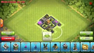 Layout de CV6 para Defesa /Clash Of Clans