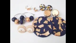 Polymer Clay Earring live workshop with Curious Octopus