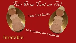 Foie gras cuit au sel