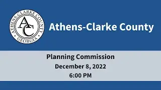 12-08-2022 Planning Commission