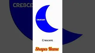 Shape vocabulary part 2 #shorts #youtube #ytshorts #abclearning1474