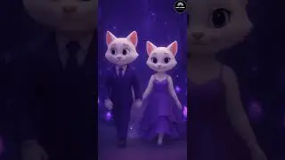 Most Beautiful Cat Love Animation 😍✨ | Viral Cartoon Story #ViralVideo #cartoon#cat#cutecat #shorts