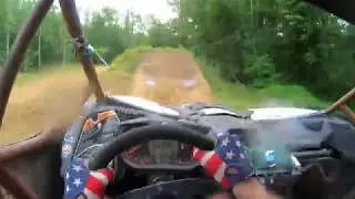 Travis Pastrana's UTV track on a Can Am X3
