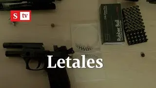As&iacute; modifican r&eacute;plicas de armas de fuego para convertirlas en letales | Videos Semana