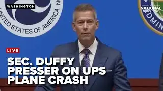 Sec. Sean Duffy on UPS plane crash