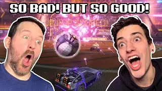 НОВИЧКИ НАДИРАЮТ ЗАДНИЦУ!!! Rocket League с @SamTaborGaming
