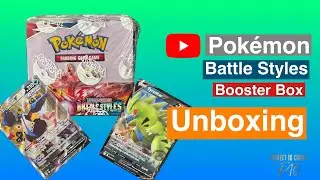 Pokemon Battle Styles Booster Box Unboxing