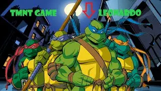 TMNT (2003 Game) Walkthrough Stage 4 Tengu Part 1 ( Leonardo )