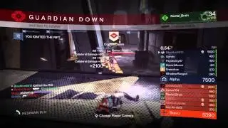Destiny - Perfect Runner Medal playing Rift