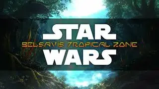 Belsavis Tropical Zone - Star Wars Ambience (Jungle, Glaciers, Creatures, ASMR, Relaxing Soundscape)