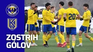 ZOSTRIH GÓLOV | MFK Zemplín Michalovce - Kolorcity Kazincbarcika SC (10.1. 2025, 2:2)