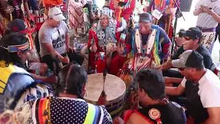 Battling Horse - SINGING CHAMPIONS - at Long Plain First Nation Pow Wow - August 2019