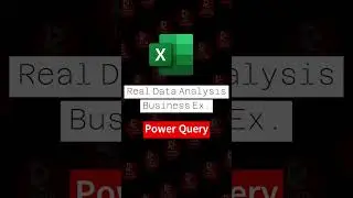 Excel - Data Analysis Business Example