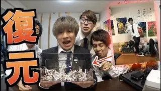 シュレッダーでバラバラになってしまったはじめしゃちょーを復活させることはできるのか？