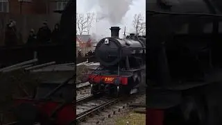 The BattleField Line | GWR 2807 barks away from Market Bosworth! #railway #steam #trains #ukrail