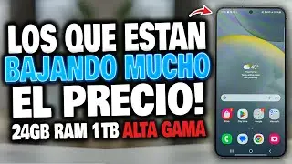 TOP 5 TELÉFONOS DE GAMA ALTA QUE ESTAN BAJANDO MUCHO DE PRECIO EN 2026 🏆