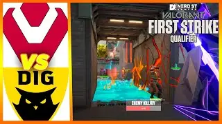 SENTINELS vs DIGNITAS HIGHLIGHTS - First Strike NA Closed Qualifier VALORANT