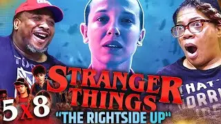 Stranger Things 5x8 | Chapter Eight: The Rightside Up | REACTION