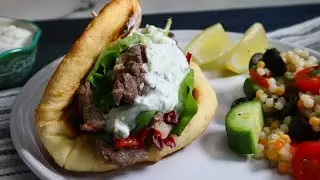 INSTANT POT STEAK GYROS│BUSY WORK WEEK RECIPE