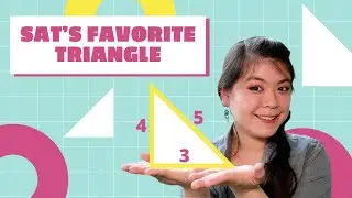 3-4-5 Special Right Triangle on the SAT | SAT Trig Shortcut