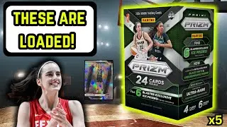 $300 CARD FROM A BLASTER! 2024 WNBA Prizm Blaster Review!