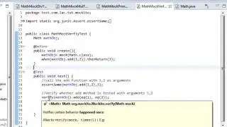 Mockito Tutorial