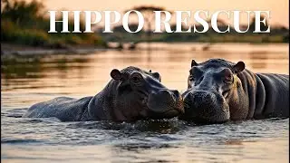EPIC HIPPO RESCUE: Saving Baby Pip From a Deadly African Swamp ,| Wildlife Heroes